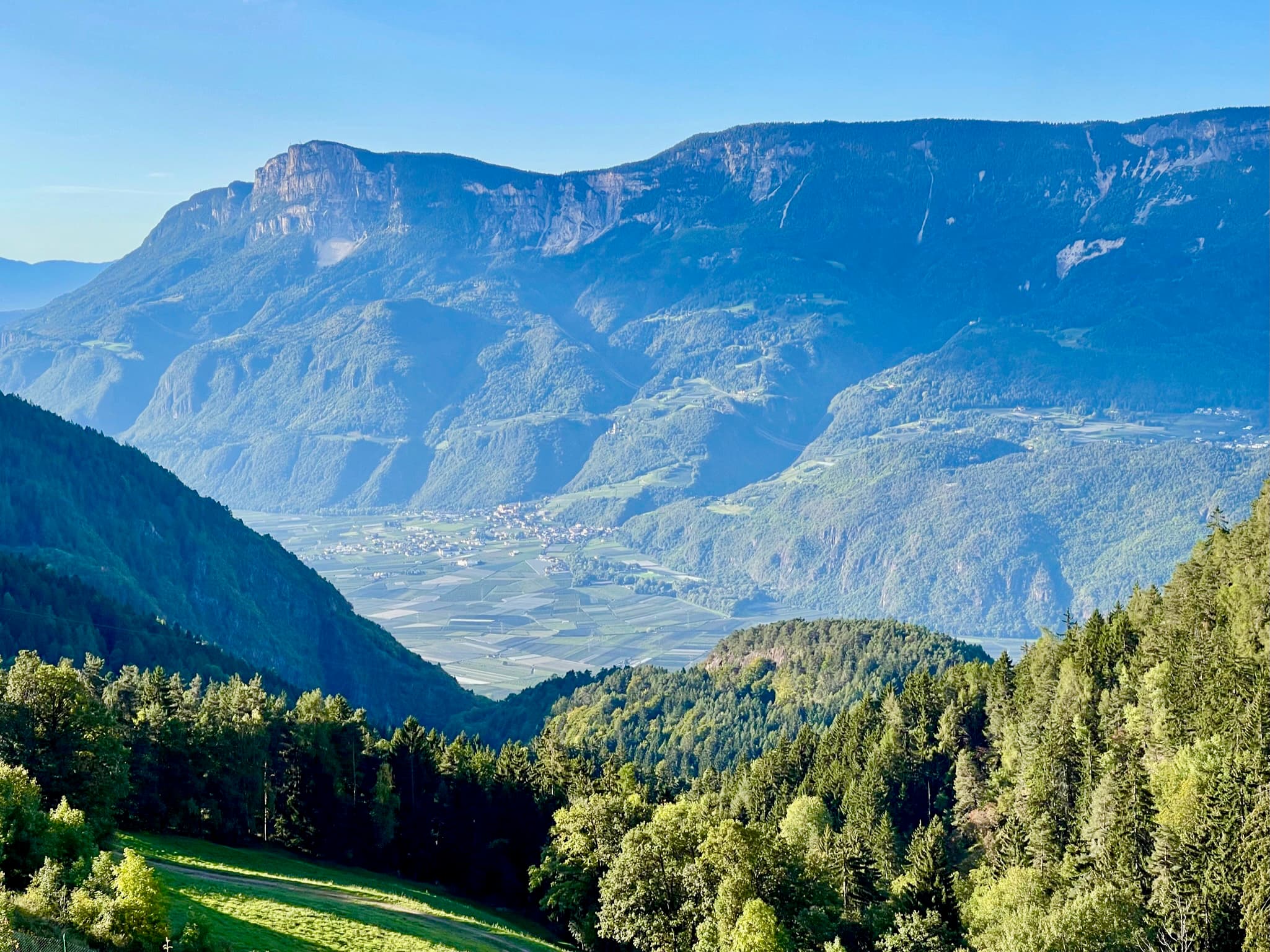 Mountain panorama above Verano